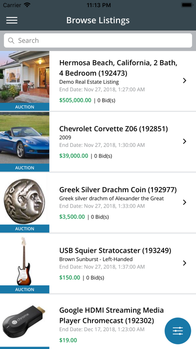 AuctionWorx Mobile screenshot 2