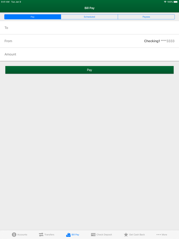 LCFCU iPad screenshot 5 - Finance app