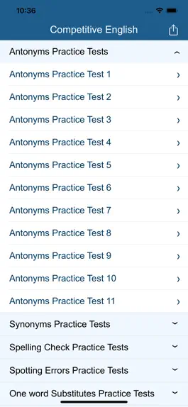 Game screenshot English Practice Tests apk