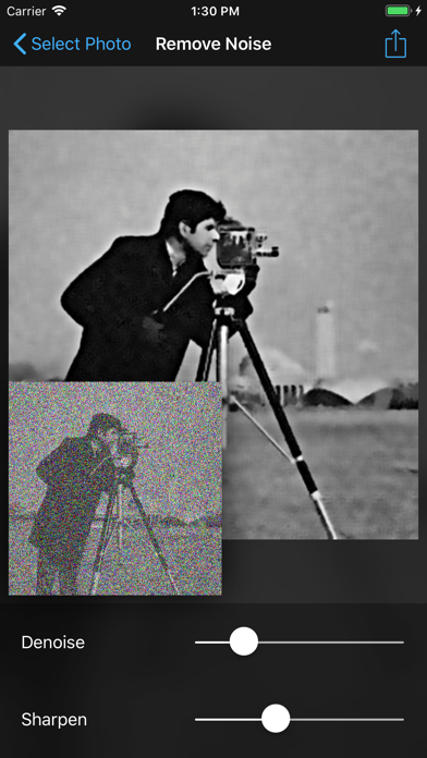 Screenshot #2 pour Denoise - Photo Noise Tool