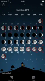 calendrier phases de la lune iPhone Captures Décran 4