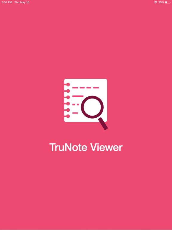 TruNote Viewer iPad screenshot 2 - Business app