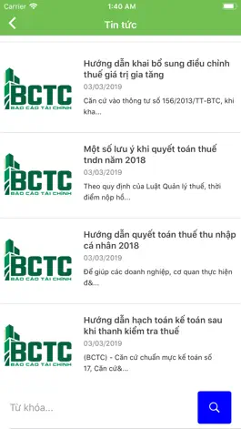 Game screenshot Báo Cáo Tài Chính - BCTC apk