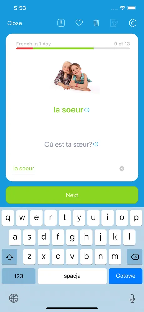 Fransızca Öğrenme - Voc App