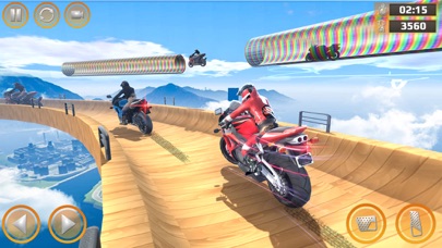 不可能な自転車スタントゲーム3Dのおすすめ画像3