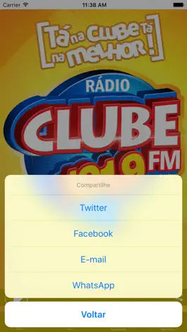 Game screenshot Clube FM  - Rio Verde apk