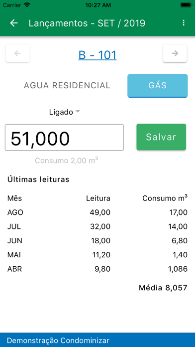 Condominizar Administrativo Screenshot