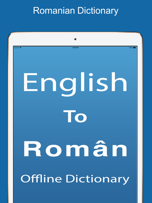Screenshot #4 pour Romanian Dictionary Pro