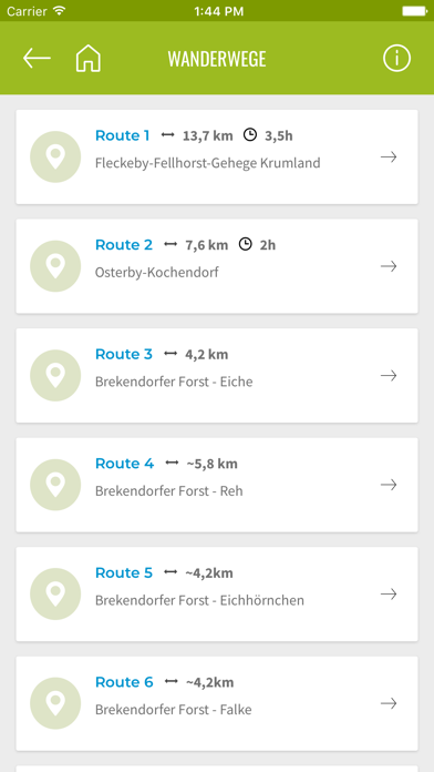 Naturpark - Hüttener Berge Screenshot