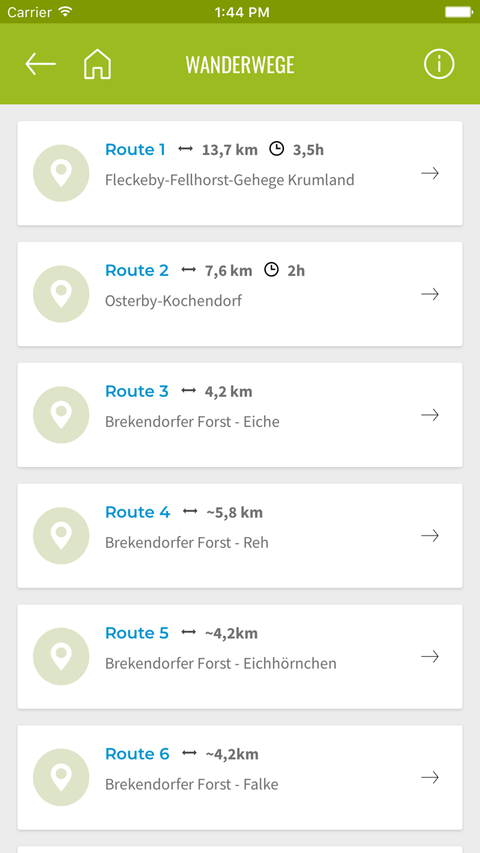 Naturpark - Hüttener Berge