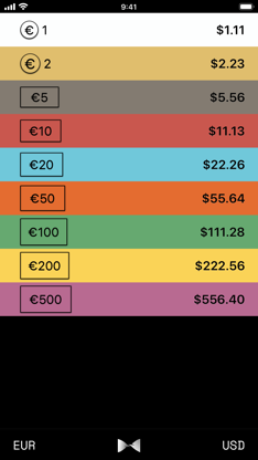 Denominations screenshot 1