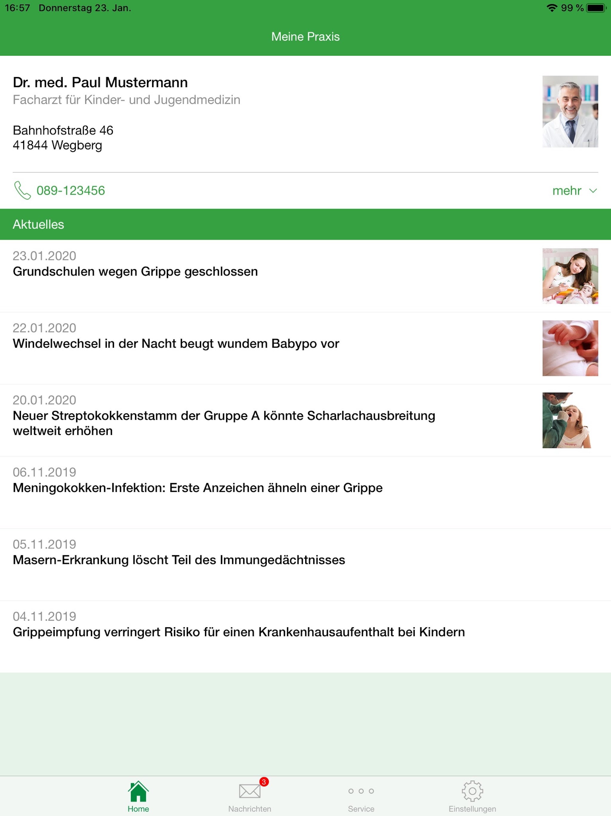Meine pädiatrische Praxis screenshot 6