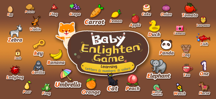 Baby ABC - 26 letters games