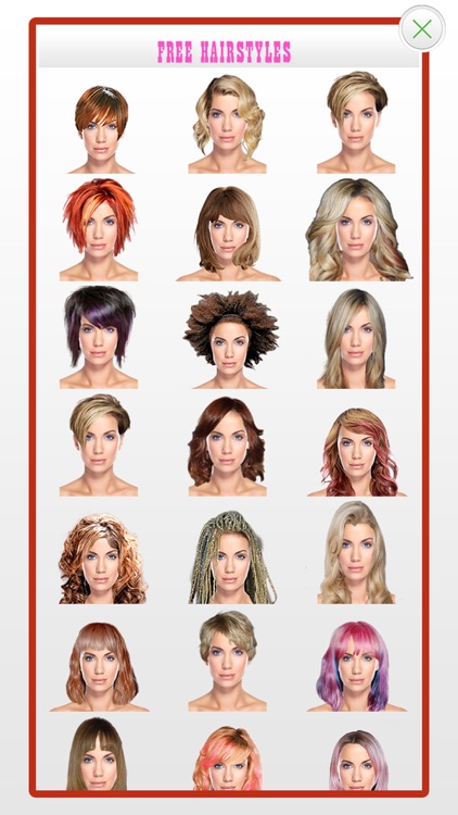 Hairstyles for Your Face Shape screenshot-3