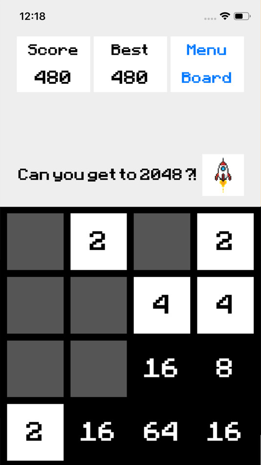 #3. 8bit 2048 (iOS) 由: Anas Ziad Ali Almomany