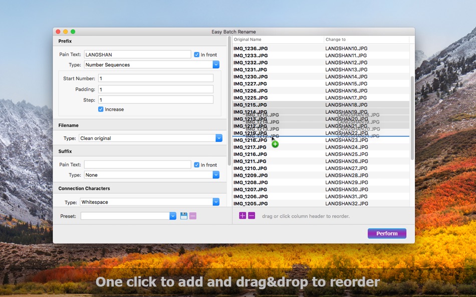 #2. Easy Batch Rename (macOS) 게시자: SEASOFT LTD.