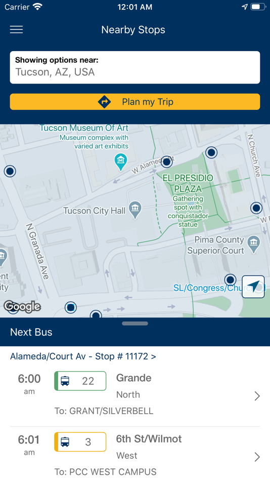 #2. Sun Tran (iOS) Podle: Tucson Suntran