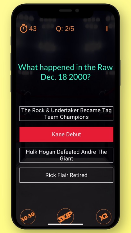 World Wrestling Quiz 2020 screenshot-3