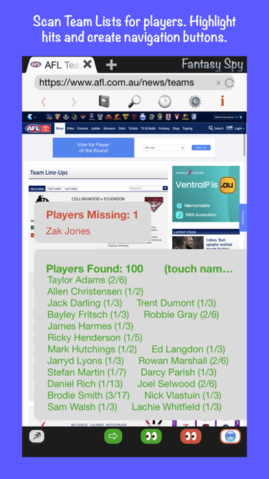 Fantasy Sports Spy screenshot 2