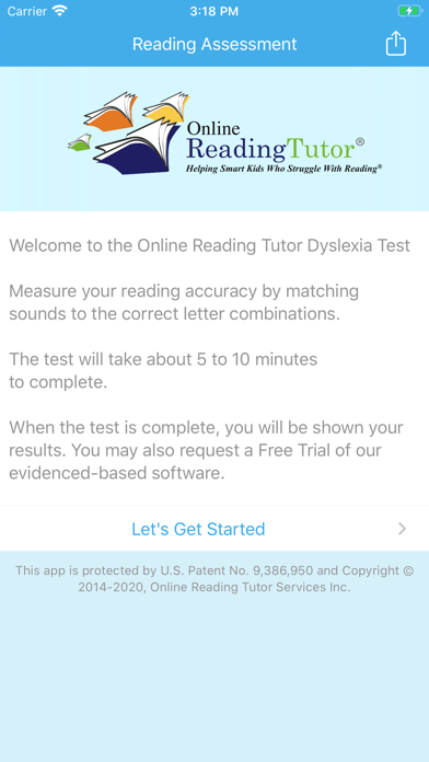 How to cancel & delete Dyslexia Test from iphone & ipad 1