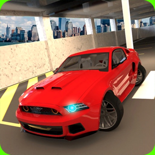 All wheel Car Park Simulator Icon