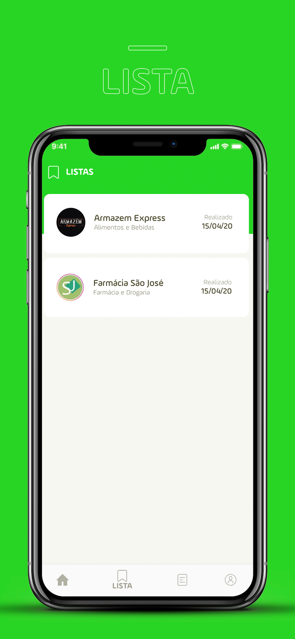 Listic: lista de compras