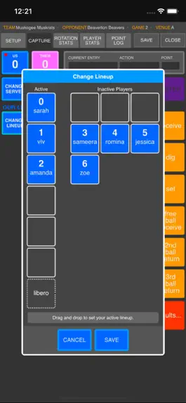 Game screenshot SoloStats 123 Volleyball apk