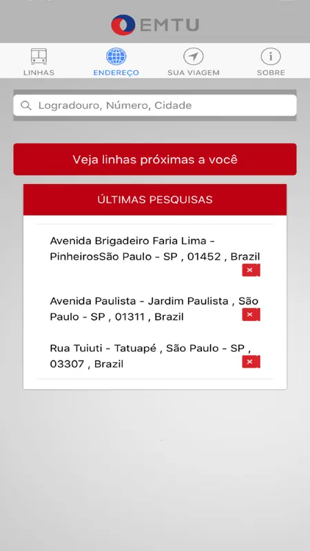EMTU Oficial screenshot 3 of 4