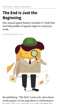 Writer's Digest Magazine screenshot 4