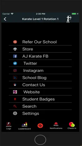 Game screenshot A.J. Bartlinski's Karate hack