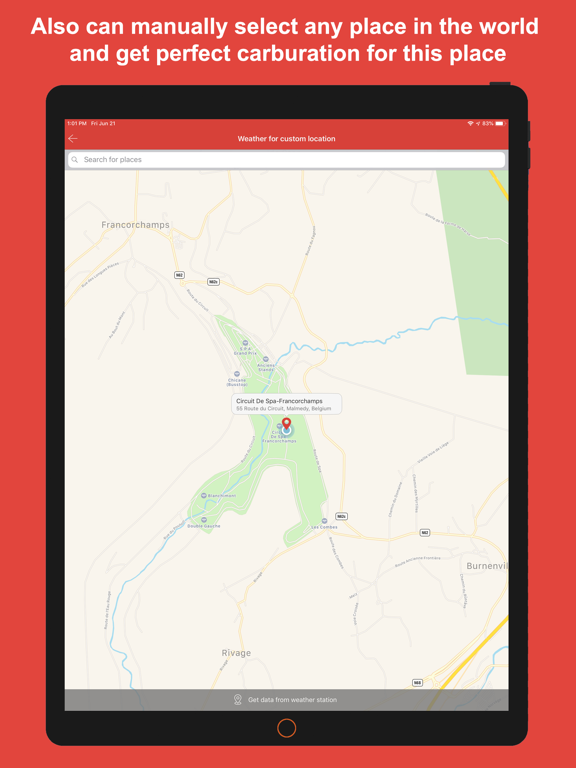 Jetting for Beta 2T Moto iPad screenshot 8 - Sports app