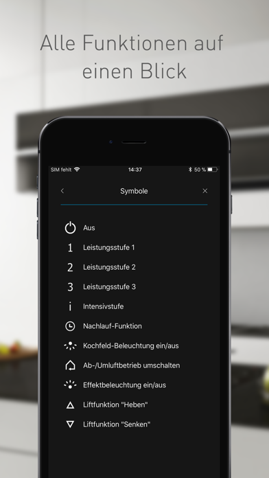 WESCO Fernbedienung screenshot