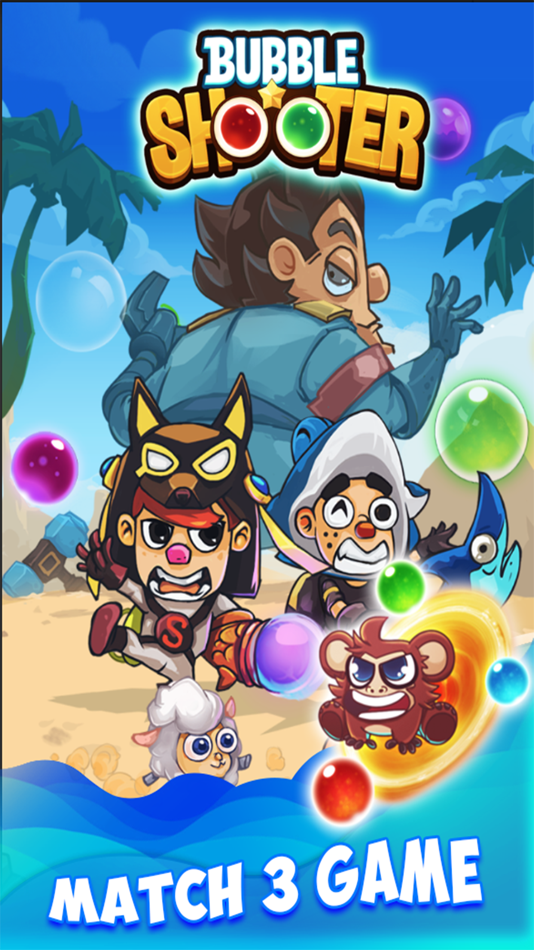 #1. Jelly Bubble Pop! Ocean Recuse (iOS) 由: Kien Nguyen