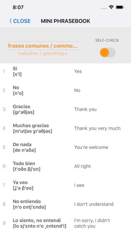 Learn Spanish words with ST screenshot-7