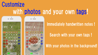 Screenshot #1 pour Calendar handwritten notes