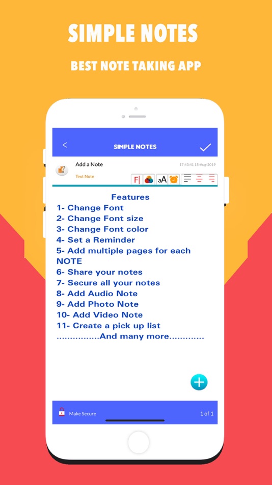Simple Notes - Noted Memo - 2.6.1 - (iOS)