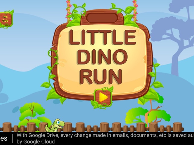 Little Dino Run: Dinosaur Game on the App Store