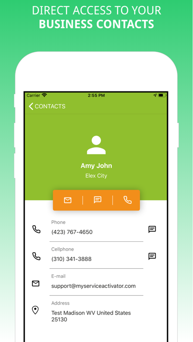 Service Activator Screenshot