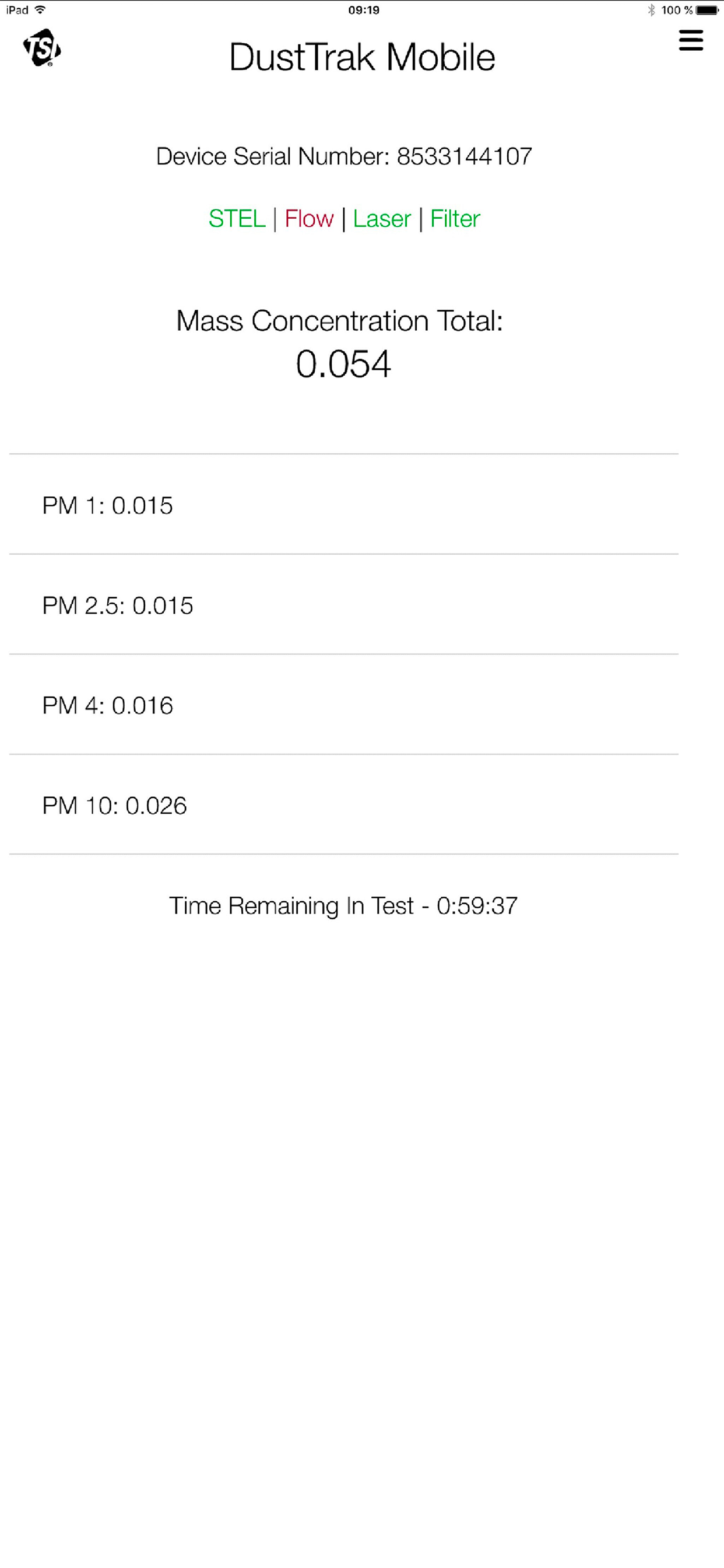 DustTrak Mobile