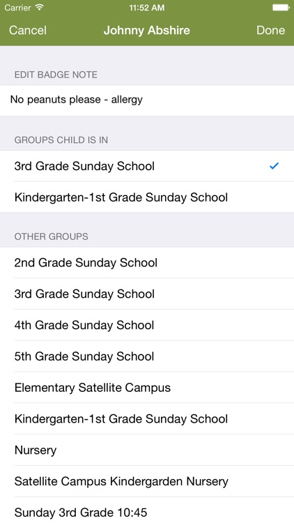 Bridge Element Check-in