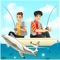 Fished Out is a fast pace fishing game where you can play against the computer or a friend to try to catch as many fish as possible while avoiding obstacles such as sea junk and dangerous electric eels