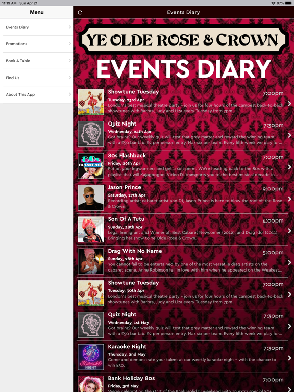 Screenshot #4 pour Rose & Crown