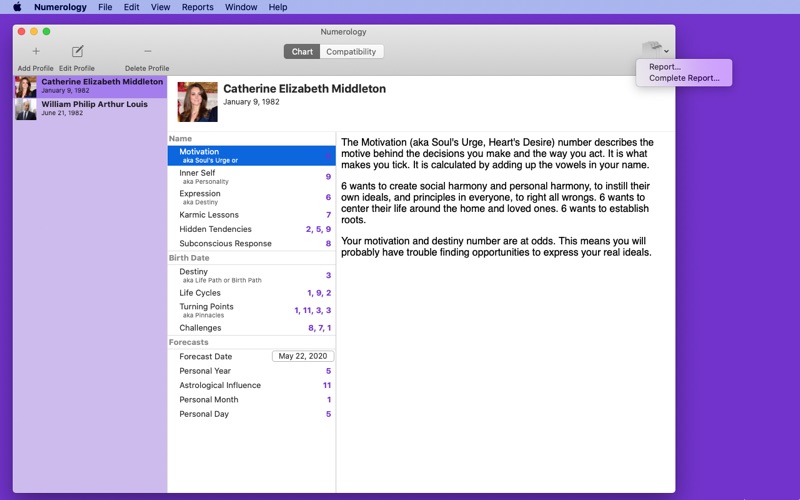 Screenshot #1 pour Numerology