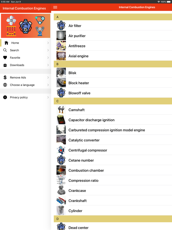 Screenshot #4 pour Moteur à combustions interne