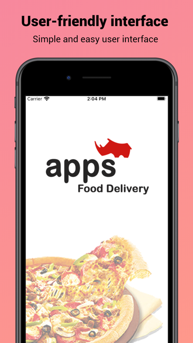Screenshot #1 pour AppsRhino food Delivery