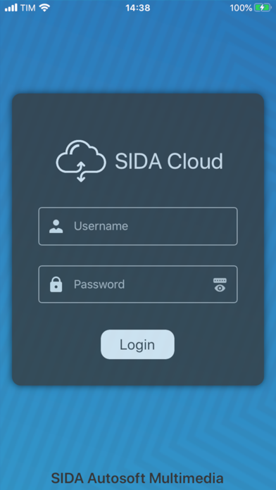 SIDA Cloud Screenshot