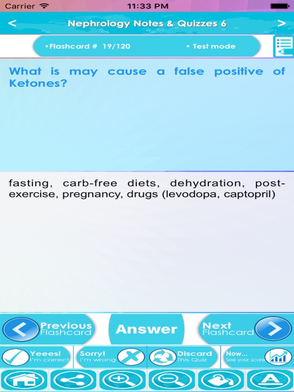 Screenshot #6 pour Nephrology TEST BANK App : Q&A