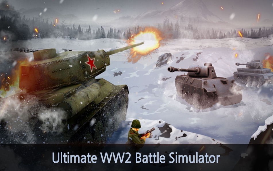 #5. WW2 Battle Front Simulator (macOS) 由: Cogoo Inc.