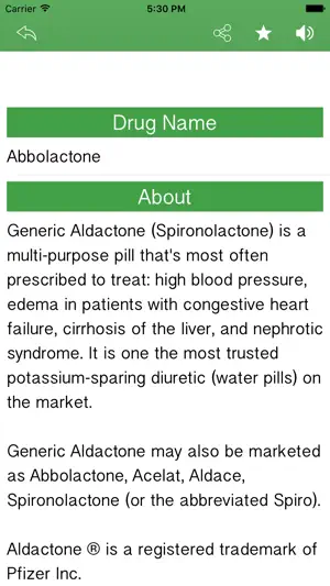 Learn Drug, Medical Dictionary screenshot 2