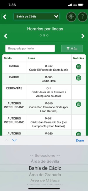 Transporte de Andalucía(圖2)-速報App
